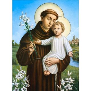 almochaveiro personalizado santo antonio 6,5x6,5