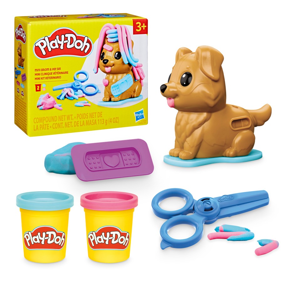 Massinha Play Doh MIni Kit Veterinário - Hasbro F7908 em Oferta na Shopee