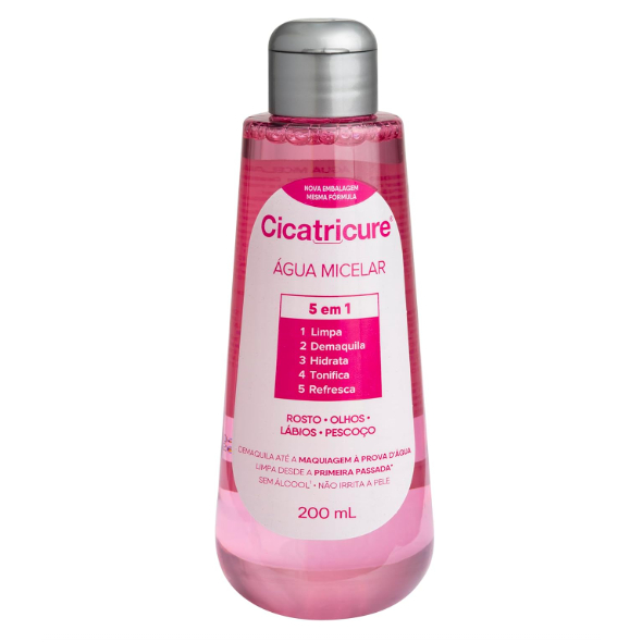 Água Micelar Cicatricure 200ml - Limpa, Demaquila e Tonifica em Oferta na Shopee