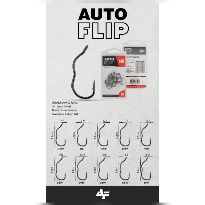 ANZOL ALBATROZ FISGADA AUTOMATICA/ AUTO FLIP/ FISGA AUTOMATICA/ ANTI-DESACOPLAMENTO em Oferta na Shopee