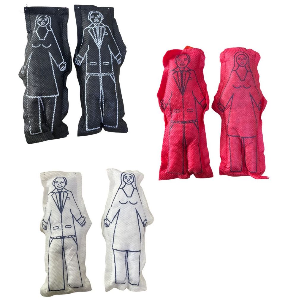 Casal Boneco De Pano Para Vudu Casal Rituais E Amarração Umbanda Candomblé em Oferta na Shopee