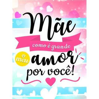 Almochaveiro Personalizado dia das maes 6x6