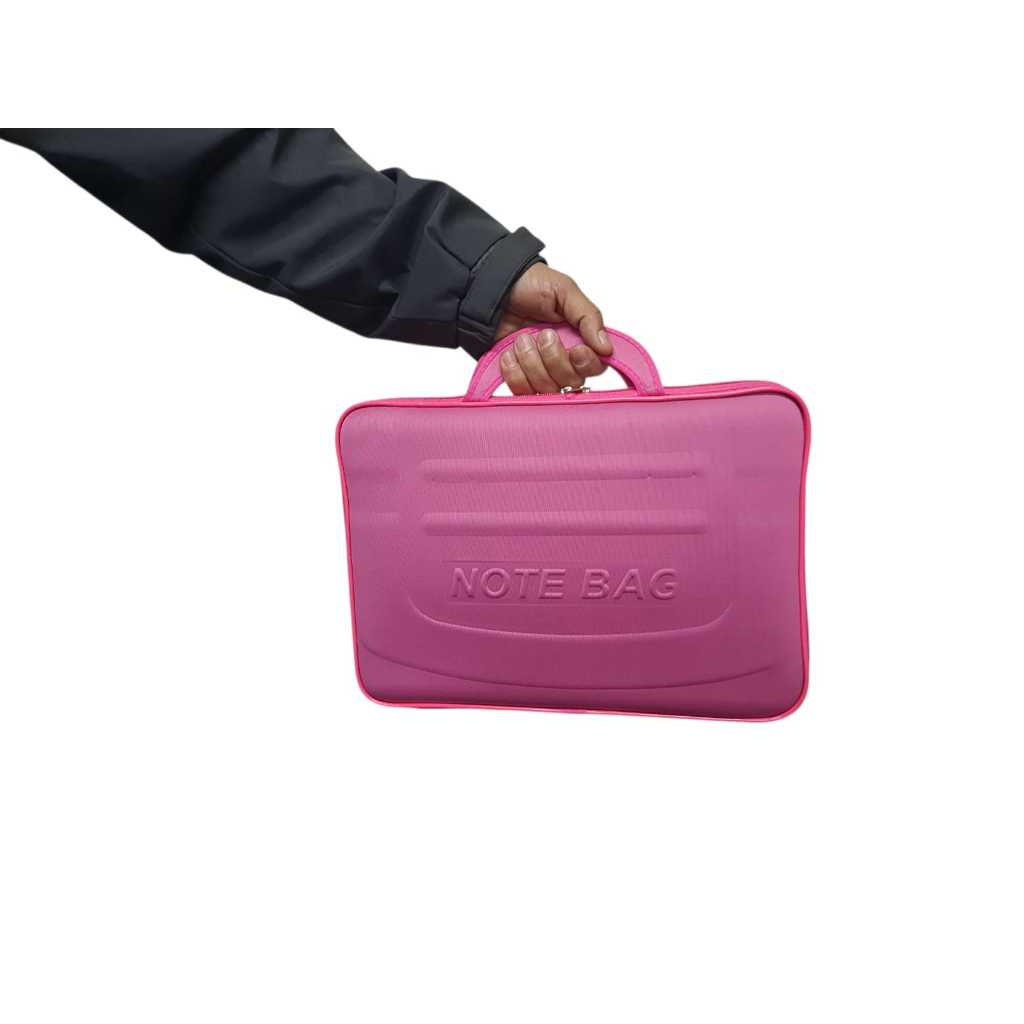 Pasta Notebook 14" polegadas básica rígida em Lona e EVA