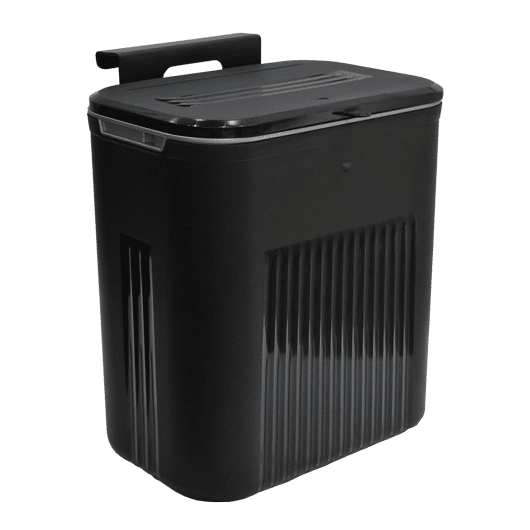 Lixeira Suspensa 9 Litros C/ Tampa E Suporte Alto De Adesivo Cozinha, Banheiro Quarto ENTREGA RÁPIDA em Oferta na Shopee