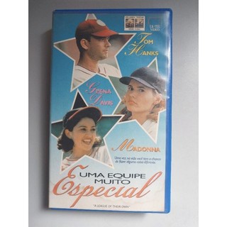 Filme Vhs Uma Equipe Muito Especial Madonna Tom Hanks Geena Davis