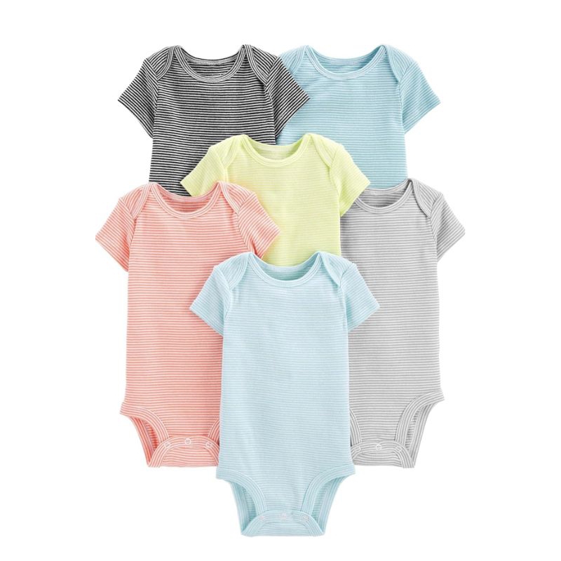 Kit body 6 peças - 6 a 9 meses - Simple Joys by Carter's
