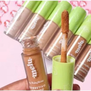 Corretivo Líquido Cobertura Leve Melu 5ml Maquiagem Ruby Rose em Oferta na Shopee