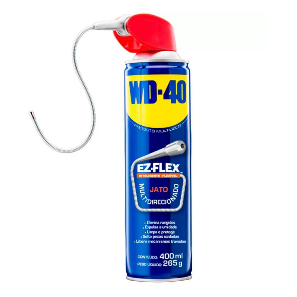 Óleo Desengripante Wd 40 Spray 500ML EZ Bico Maleável