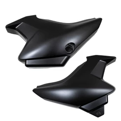 Tampa Lateral YBR 125 Factor 2011 2012 Adaptável Preto Fosco Sem Adesivo Par