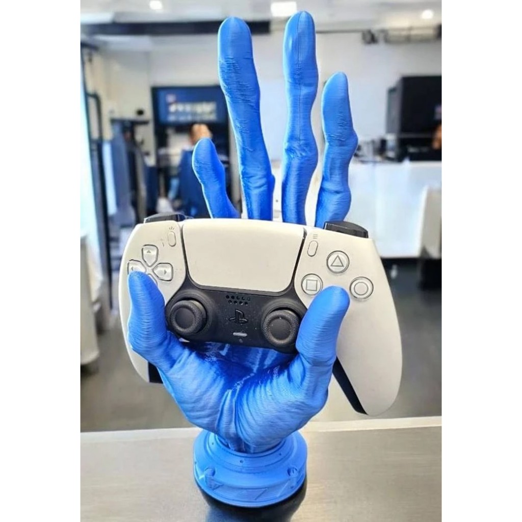 Suporte P/ Mesa Controle Videogame Ps3 Ps4 Xbox Alien 6 Dedos Presente Presente