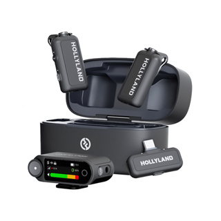 Microfone Sem fio Hollyland Lark Max 2 Combo em Oferta na Shopee