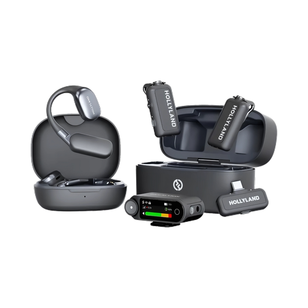 Microfone Hollyland Lark Max 2 Ultimate Combo Preto