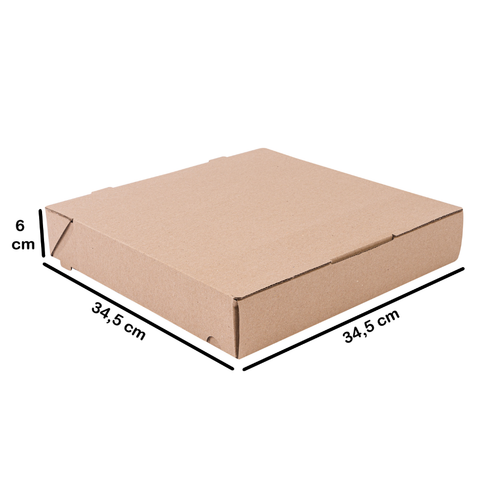 10 Caixas de Papelão 34,5x34,5x6cm - Embalagens para Ecommerce, Correios, Salgados, Sedex