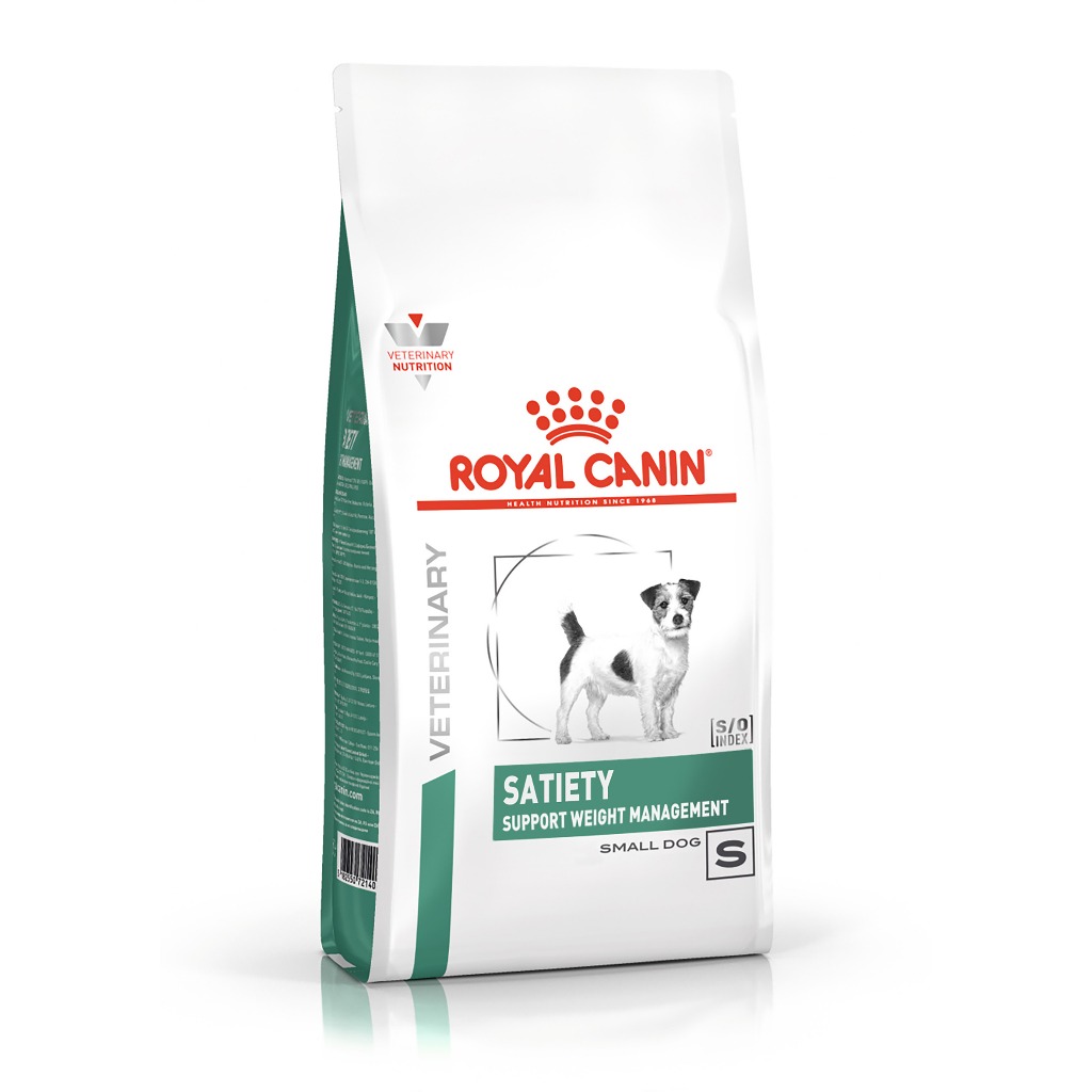 🐶 Ração Satiety 1,5kg ou 7,5kg Royal Canin Veterinary Diet Cães Pequenos Controle Peso Obesidade 🐶