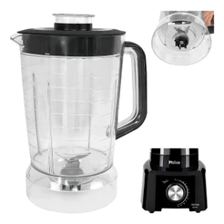 Copo De Liquidificador Philco Tampa Preta compatível PH900 PH1200 PLQ1212 PQP1412 PLQ1350