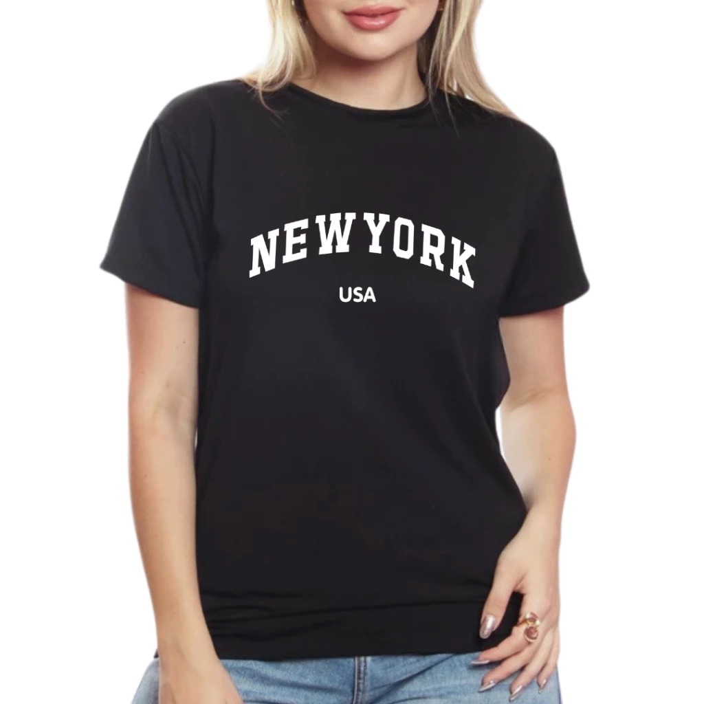 Camisa Camiseta New York Yankees beisebol Unissex  Algodão