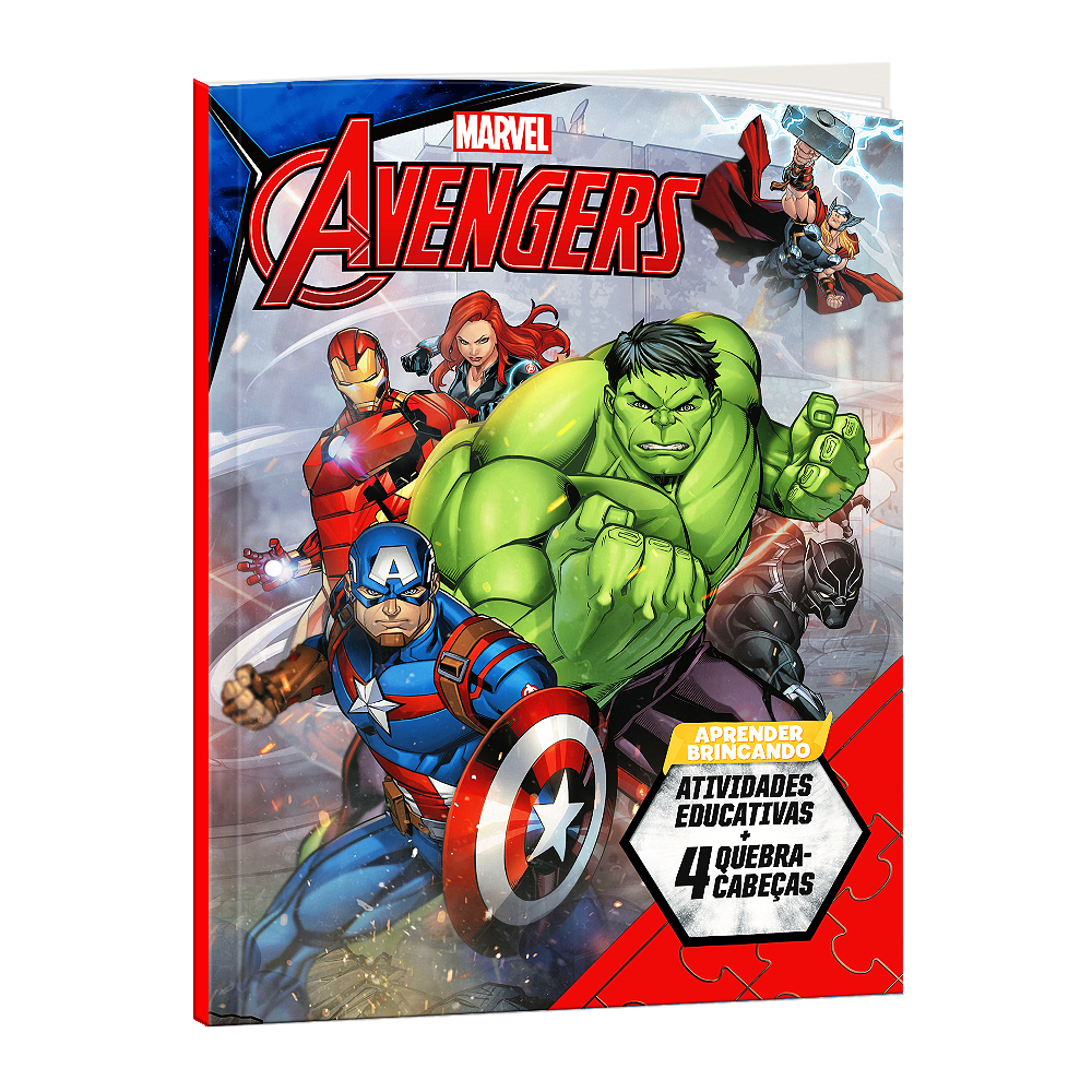 Aprender Brincando Marvel - Vingadores em Oferta na Shopee