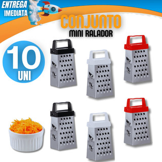 10 Mini Ralador Inox Ralador Multifuncional Mini Ralador Lembrancinha Utensílios De Cozinha Linha Inox Resistente
