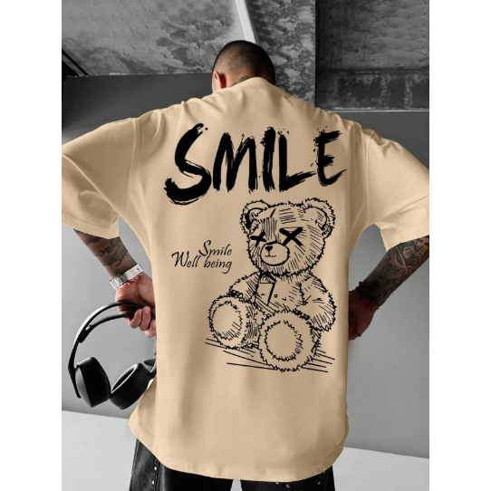 Camiseta Oversized Moda Gringa Algodão Gola Premium Estampada Camisa Streetwear em Oferta na Shopee