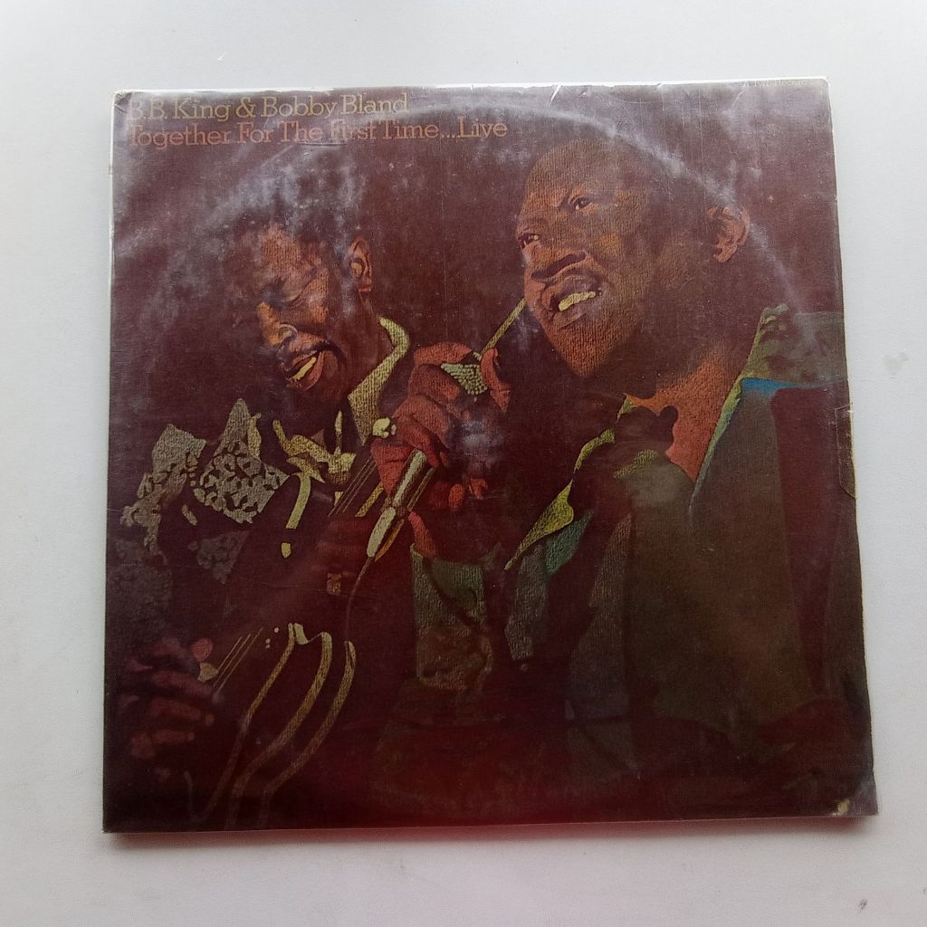 Disco LP - B.B. King & Bobby Bland - Together For The First Time ...Live - 1976 - Duplo