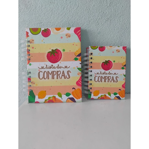 Caderno de Lista de Compras - Supermercado A5 OU A6