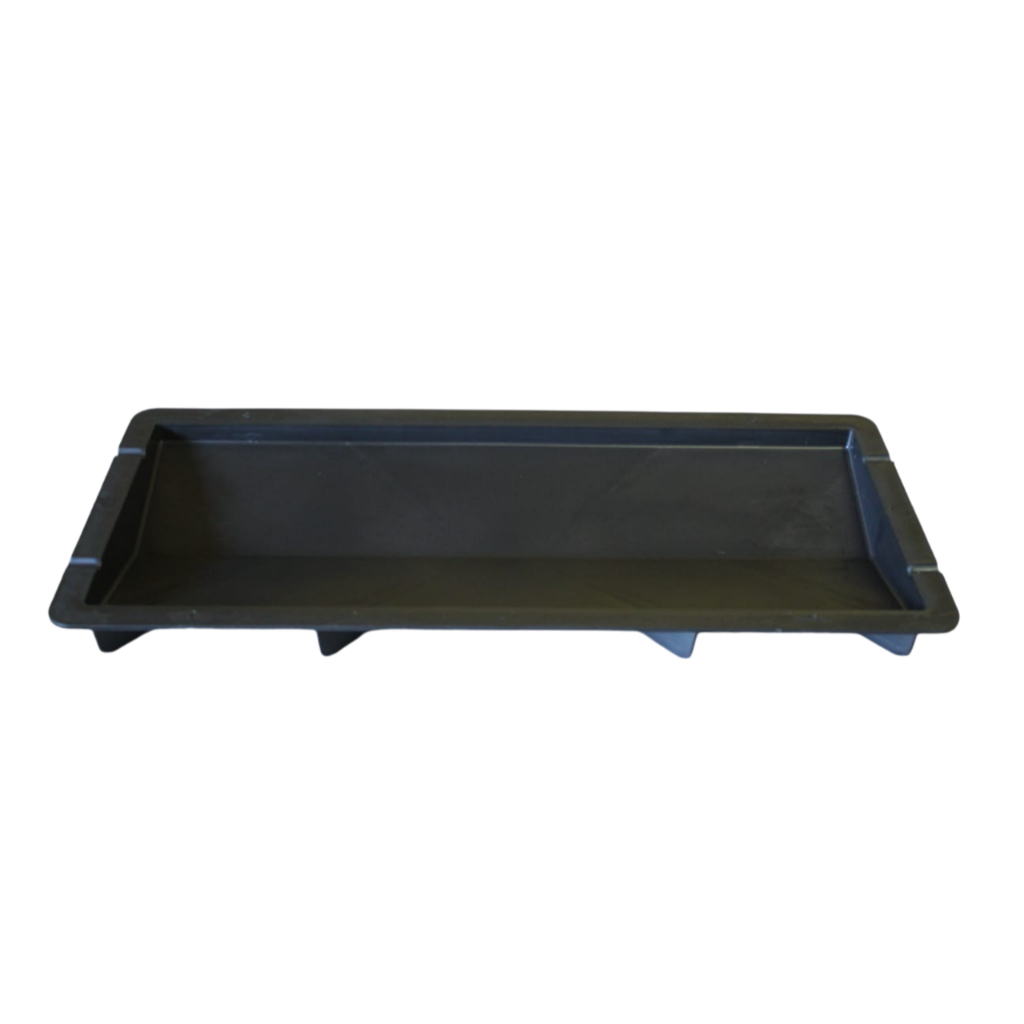 Detalhes do Kit c 4 Molde Plastico Pingadeira Forma Matriz Plastica p Reborde Capa de Muro Chapéu 60x23x5
