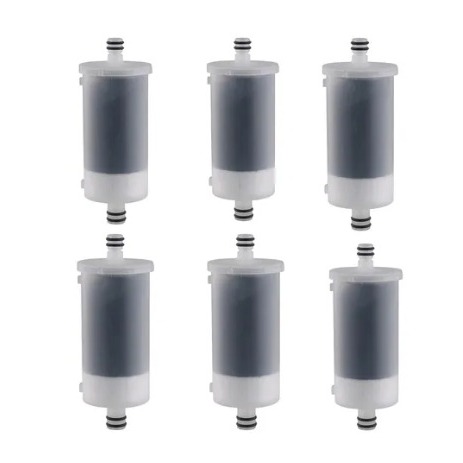 Kit 6 Refil Universal Para Filtros torneira gourmet vela carvão ativado pró-saúde em Oferta na Shopee