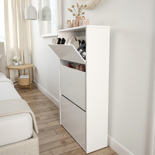 Sapateira com 3 Portas Guarda Calçados Organizador Multiuso em Oferta na Shopee