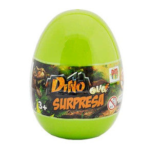 Ovo Surpresa Dino Pull Back Carrinho Corda Colecionável Mini