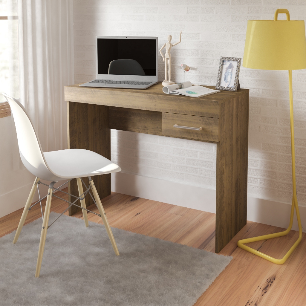 Mesa Escrivaninha para Notebook e Home Office Cooler Pinho - Artely Móveis