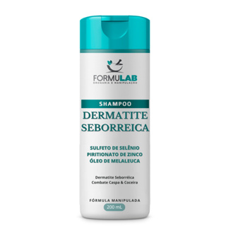 Sulfeto de Selênio 1% + Piritionato de Zinco 3% + Óleo de Melaleuca 2% Shampoo 200ml em Oferta na Shopee