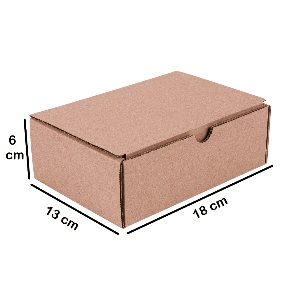 20 Caixas de Papelão 18x13x6cm - Embalagens para Sedex, Ecommerce, Correios e Envios em Oferta na Shopee
