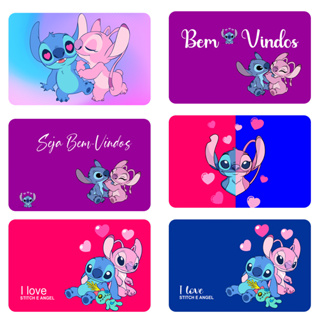 Tapete Porta Entrada Antiderrapante Infantil Decorativo Stitch Diversos em Oferta na Shopee