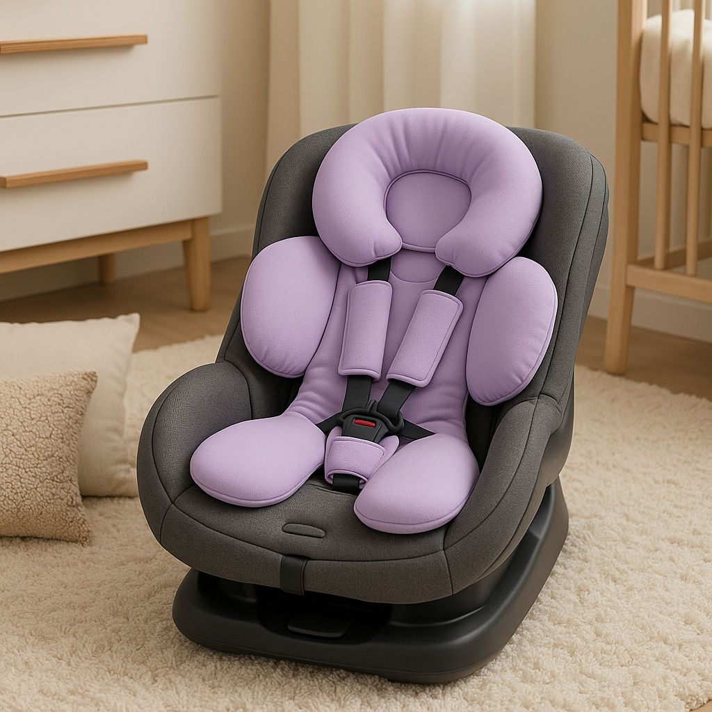 Almofada para Bebe Conforto e Carrinho -Lisa Várias Cores — R$ 28,15 em Shopee