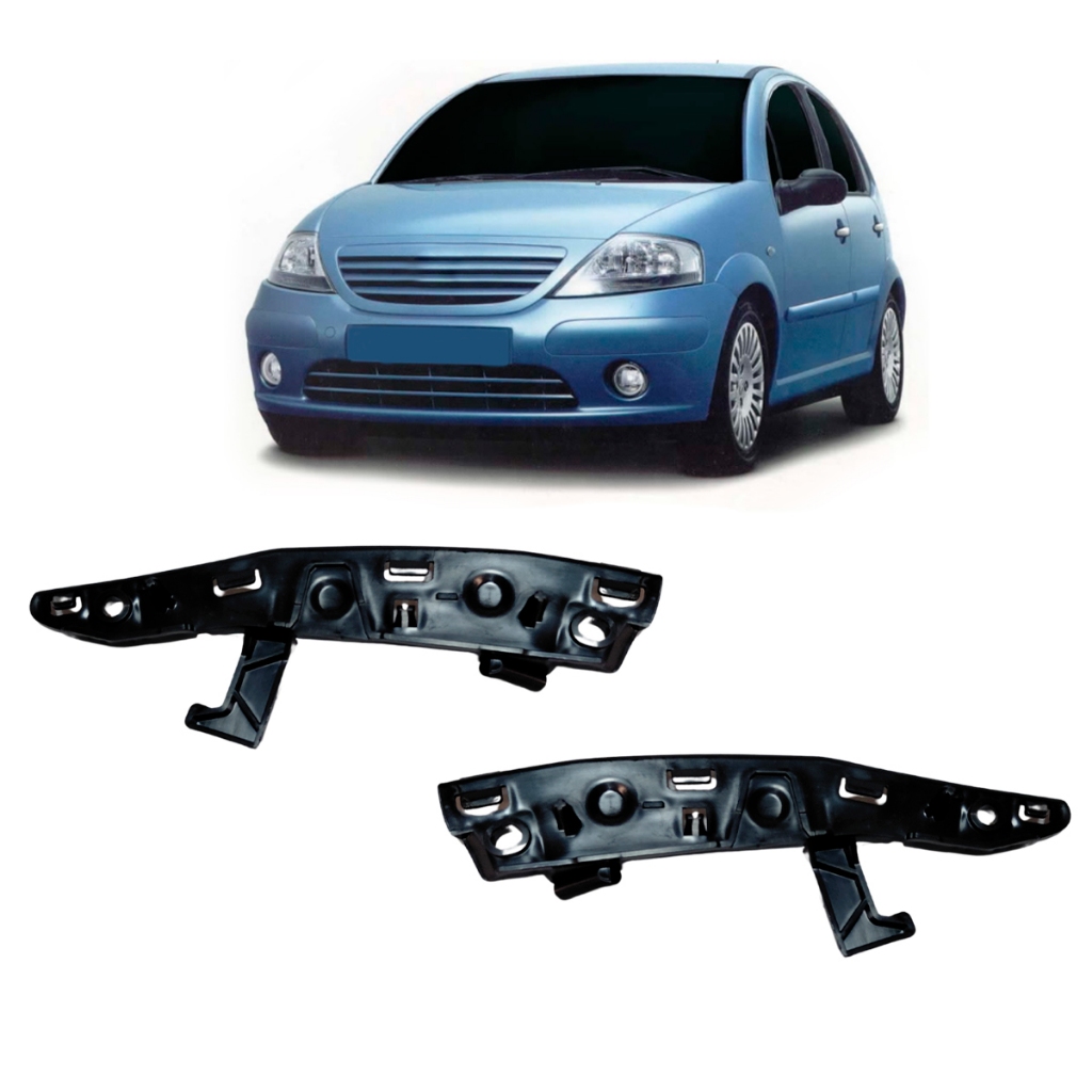 Suporte Guia Parachoque Dianteiro C3 2003 2004 2005 2006 2007 2008 2009 2010 2011 2012 em Oferta na Shopee