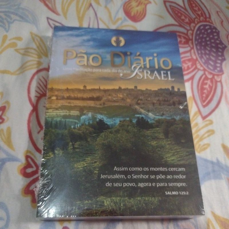 O Pão diário Israel (meditação para cada dia do Ano) Livro Novo/Lacrado- Formato tipo de Bolso
