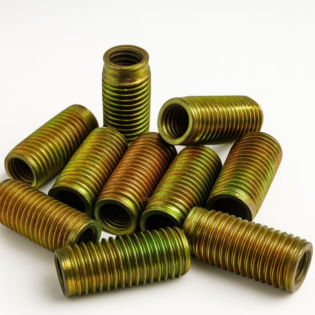 Bucha Tucho Rosca Postiça 9 x 1,5 e 12 x 1,5 x 26mm Comprimento Restaurar Roscas Danificadas