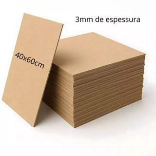 Chapa Placa Mdf Cru Unitario 60x40cm 3mm Sublimacao Quadros Artesanato Decorativo em Oferta na Shopee