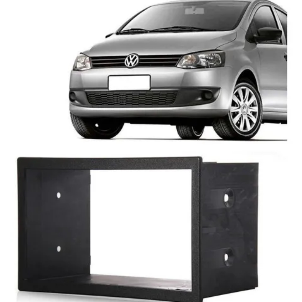 Moldura 6.8 Polegadas Universal Para Adaptação (Polo/ Golf/ Fox G2/ Bora/ Passat/ Ecosport E Fiesta) em Oferta na Shopee