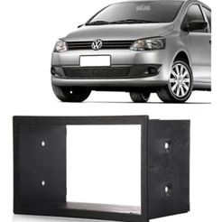 Moldura 6.8 Polegadas Universal Para Adaptação (Polo/ Golf/ Fox G2/ Bora/ Passat/ Ecosport E Fiesta)