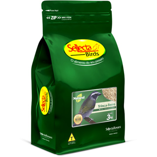 Ração Trinca-ferro Natural Mini Extrusado 3kg - Sellecta Birds em Oferta na Shopee