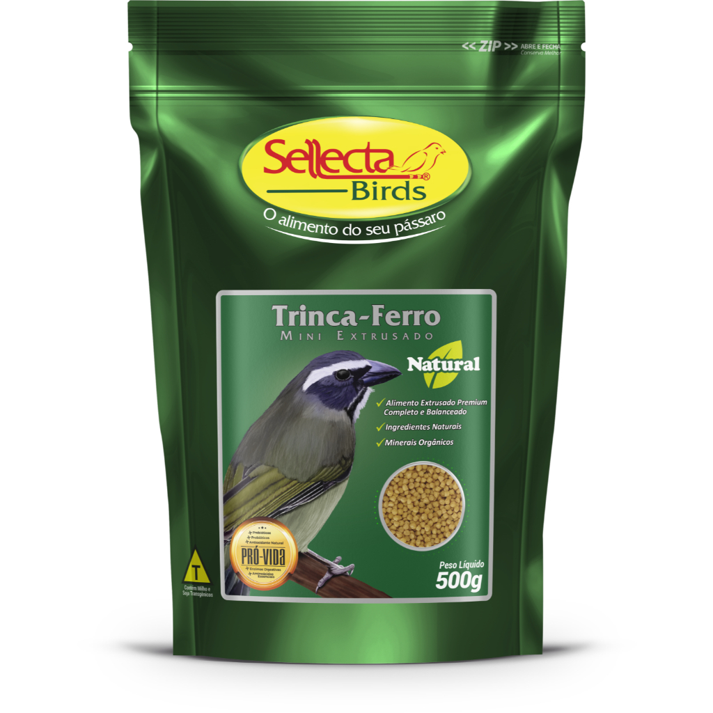 Sellecta Trinca Ferro Natural Mini Extrusado 500gr