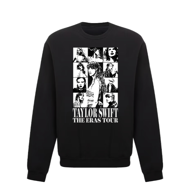 Moletom Taylor Swift The Eras Tour Moleton Careca Blusão De Frio Stylish Vintage Envio  Show
