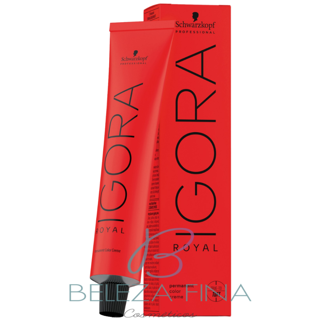 Coloração Schwarzkopf Igora Royal Tintura 5-1 60g CASTANHO CLARO CINZA