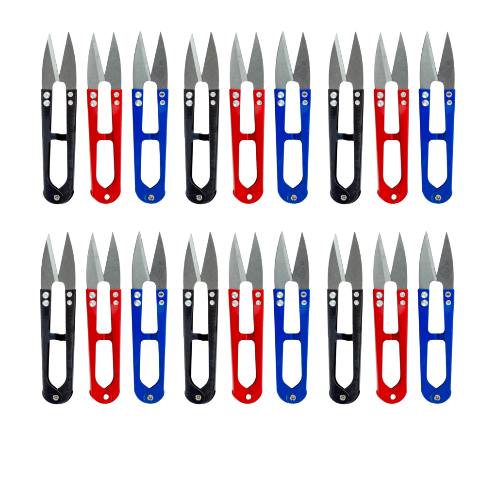 kit 20 Tesouras de acabamentos arremate, Tic Tac, Costura, Tecidos patchwork