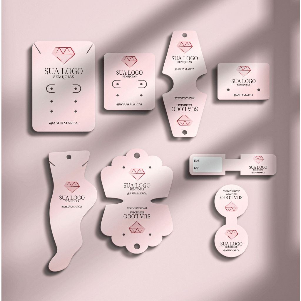 TAG PARA SEMIJOIAS PERSONALIZADAS em Oferta na Shopee