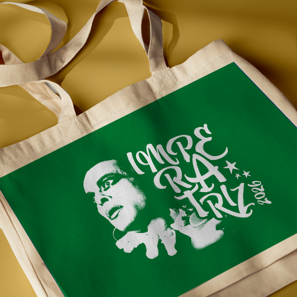 Ecobag Imperatriz Leopoldinense 2026 - Enredo Camaleônico Ney Matogrosso