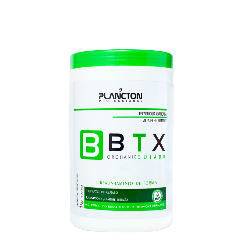 BTX QUIABO Orghanic - Realinhamento de Forma 1kg/300g/100gr - Plancton Professional em Oferta na Shopee