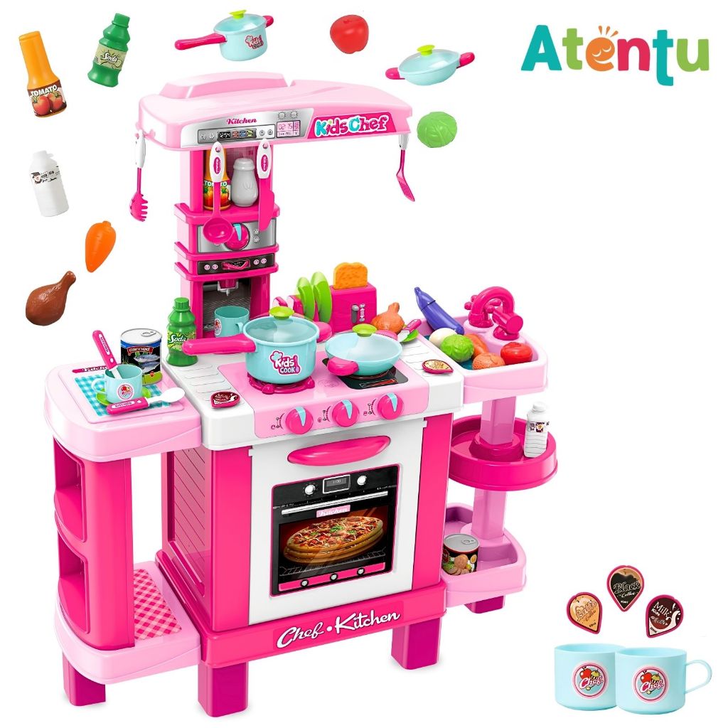 Cozinha Infantil Completa Interativa com Luz