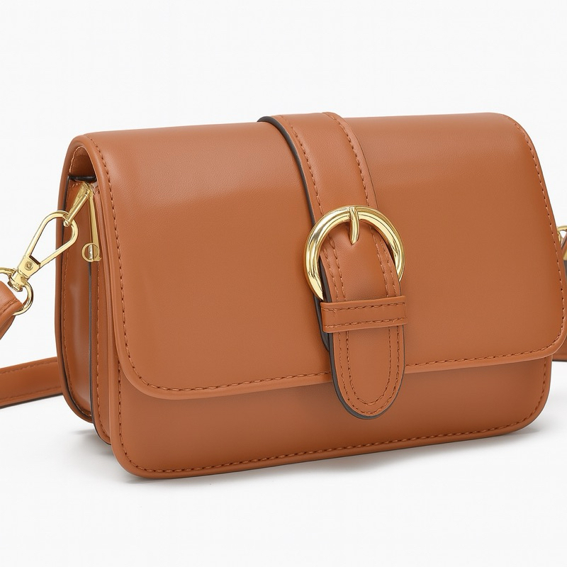 Bolsa Feminina Pequena Elegante com Fivela Dourada | Ideal para Festa ou Dia a Dia ( Bolsa Manoela)